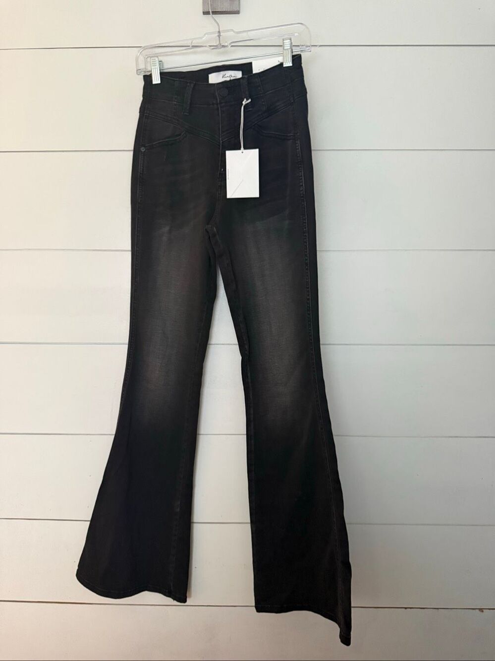 NWT KanCan Black Flare Jeans